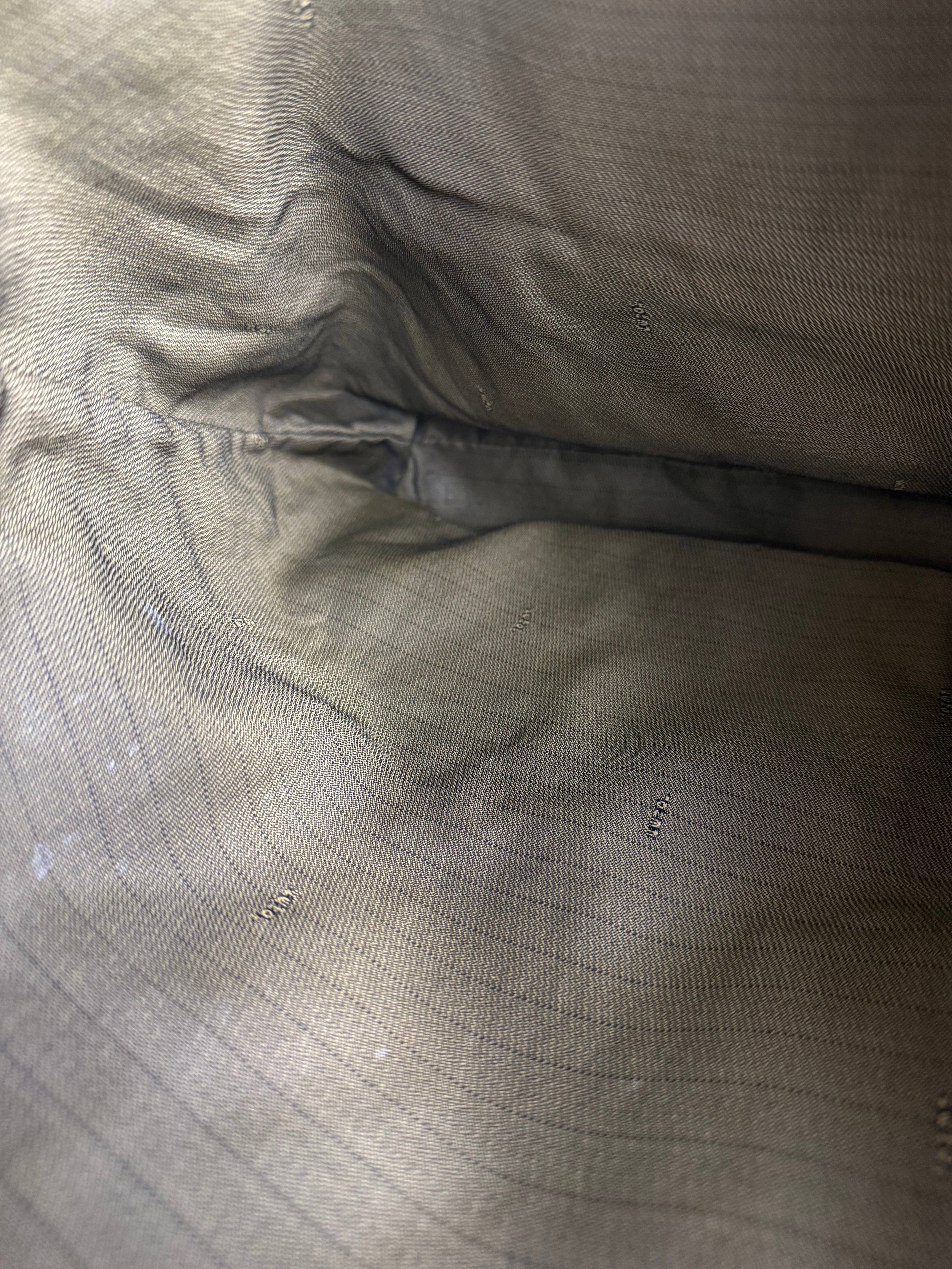 Fendi FF Canvas Top Handle Zip Tote