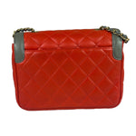 Chanel Two Tone Lambskin Mini Day Flap