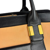 Chloe Nude Pink/Black Alice Satchel Shoulder Bag