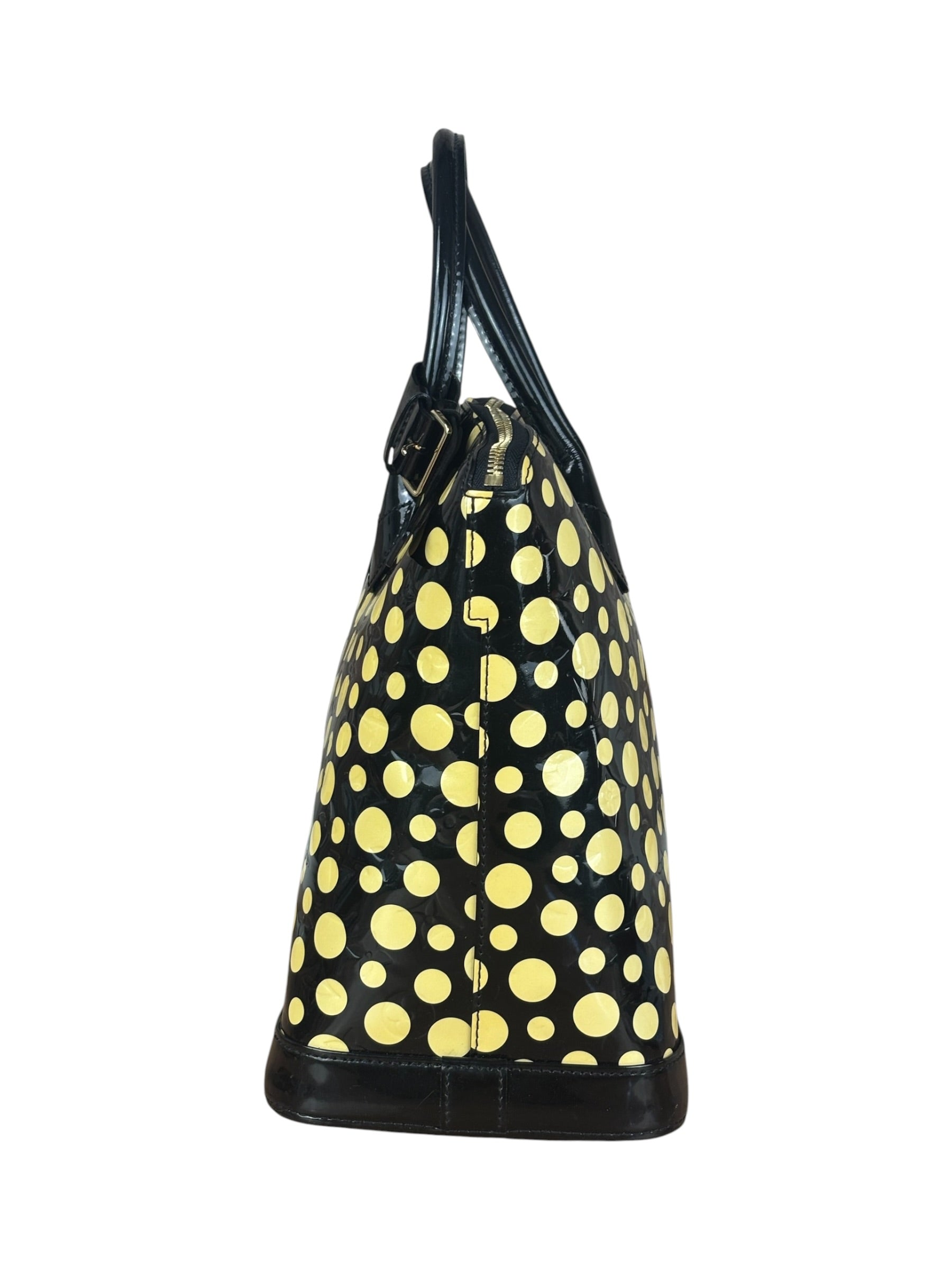 Louis Vuitton x Yayoi Kusama Infinity Dots Lockit Hand Bag MM