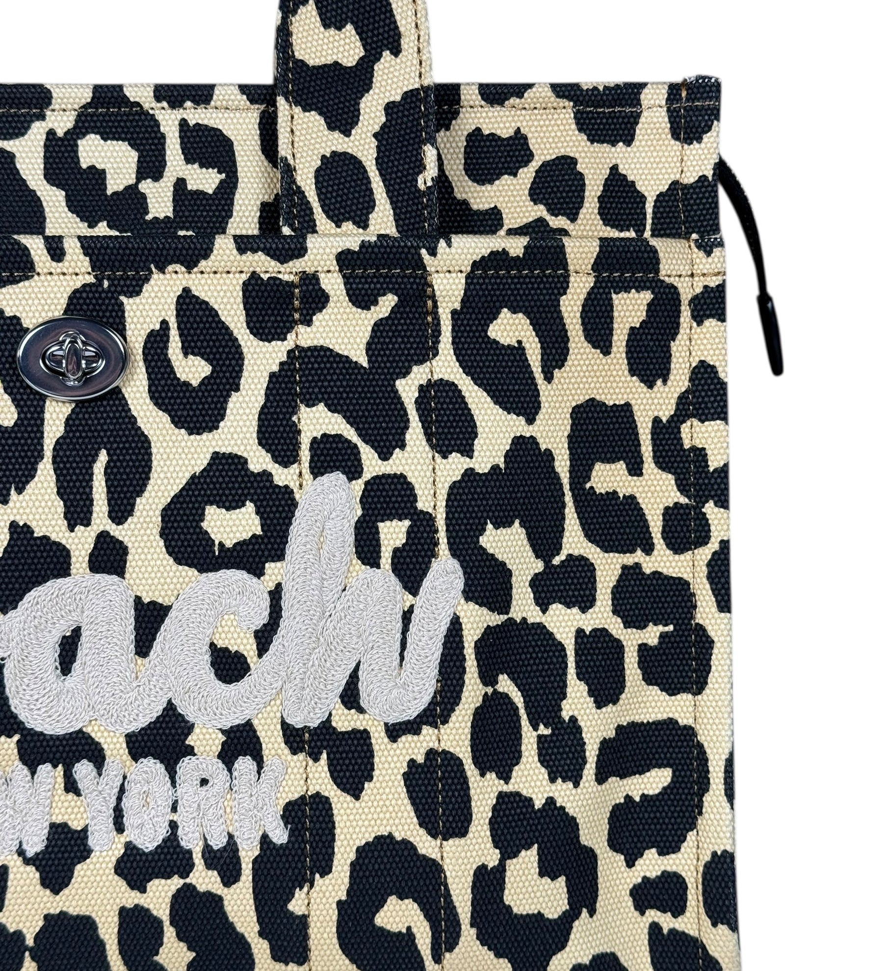 Coach Cheetah Print Tote Bag
