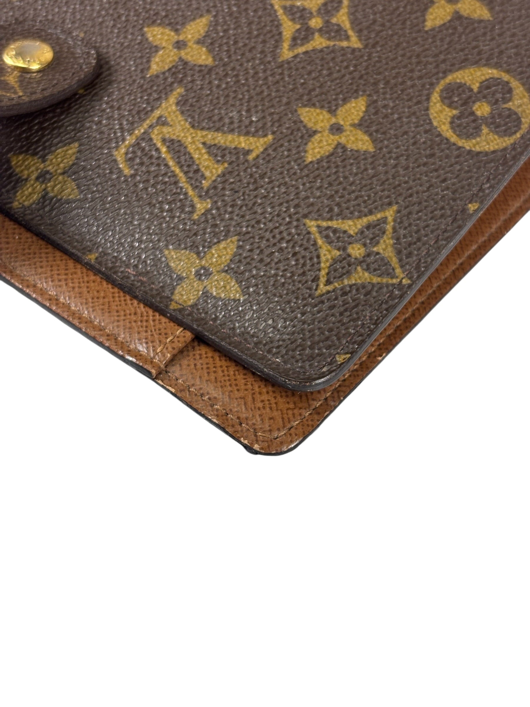Louis Vuitton Monogram Medium Ring Agenda Cover