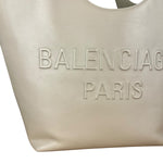 Balenciaga Beige Leather Mary Kate Tote Bag