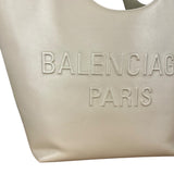Balenciaga Beige Leather Mary Kate Tote Bag
