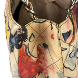 Chanel Multicolor Graffiti Coated Canvas Tote
