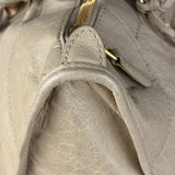 Balenciaga Beige Leather Large Classic City Bag