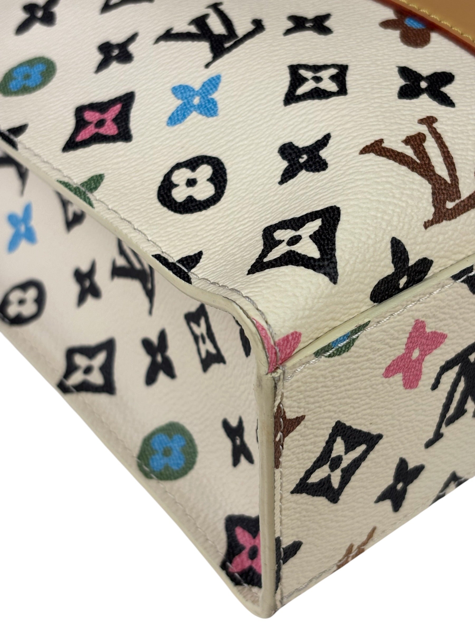Louis Vuitton x Tyler Cream Monogram Craggy Sac Plat Tote