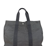 Hermes Herline Canvas Tote Grey