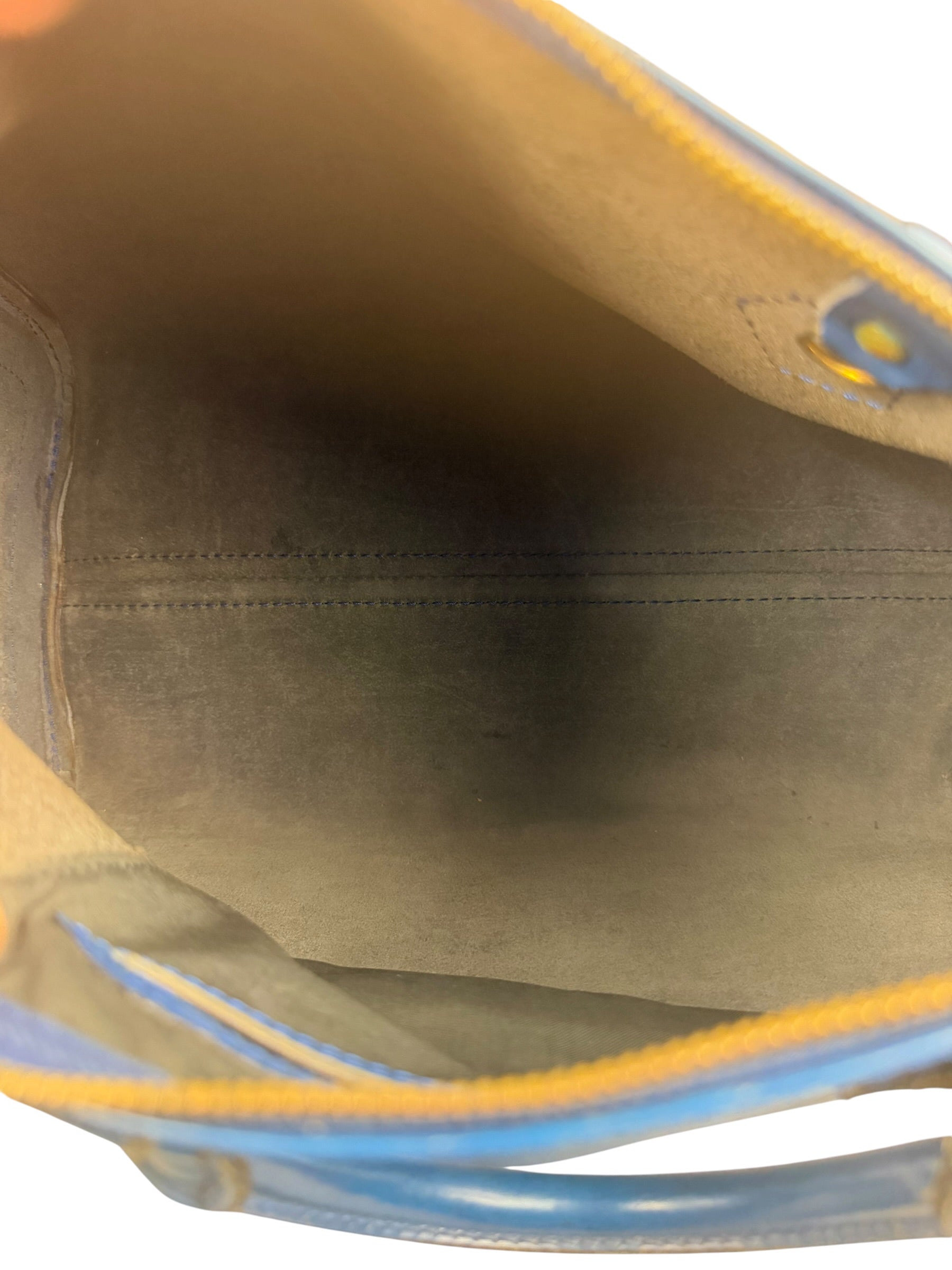 Louis Vuitton Blue Epi Leather Speedy 30