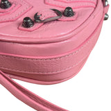Balenciaga Pink Le Cagole Heart Mini Bag