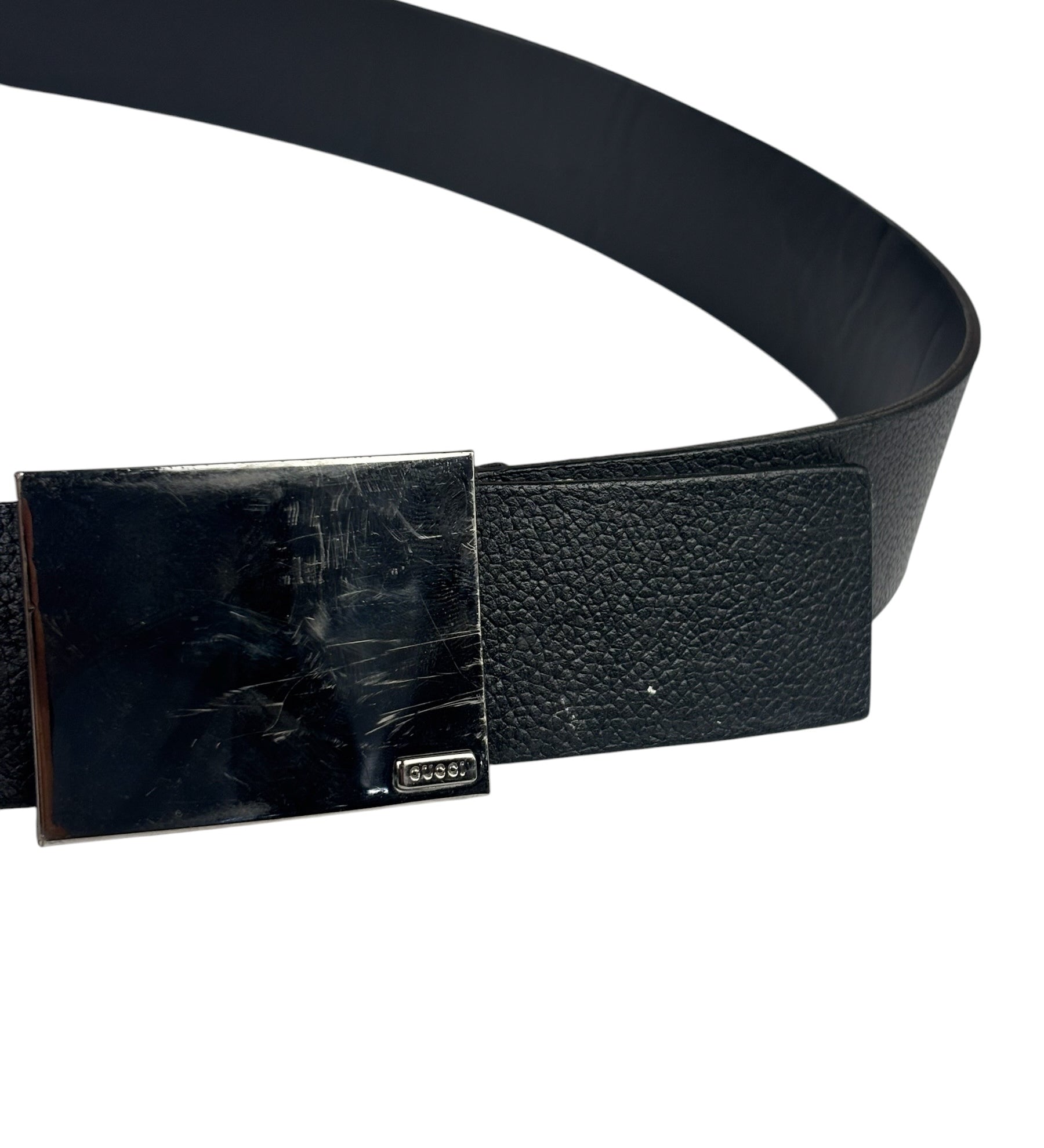 Gucci Silver-Toned G Belt