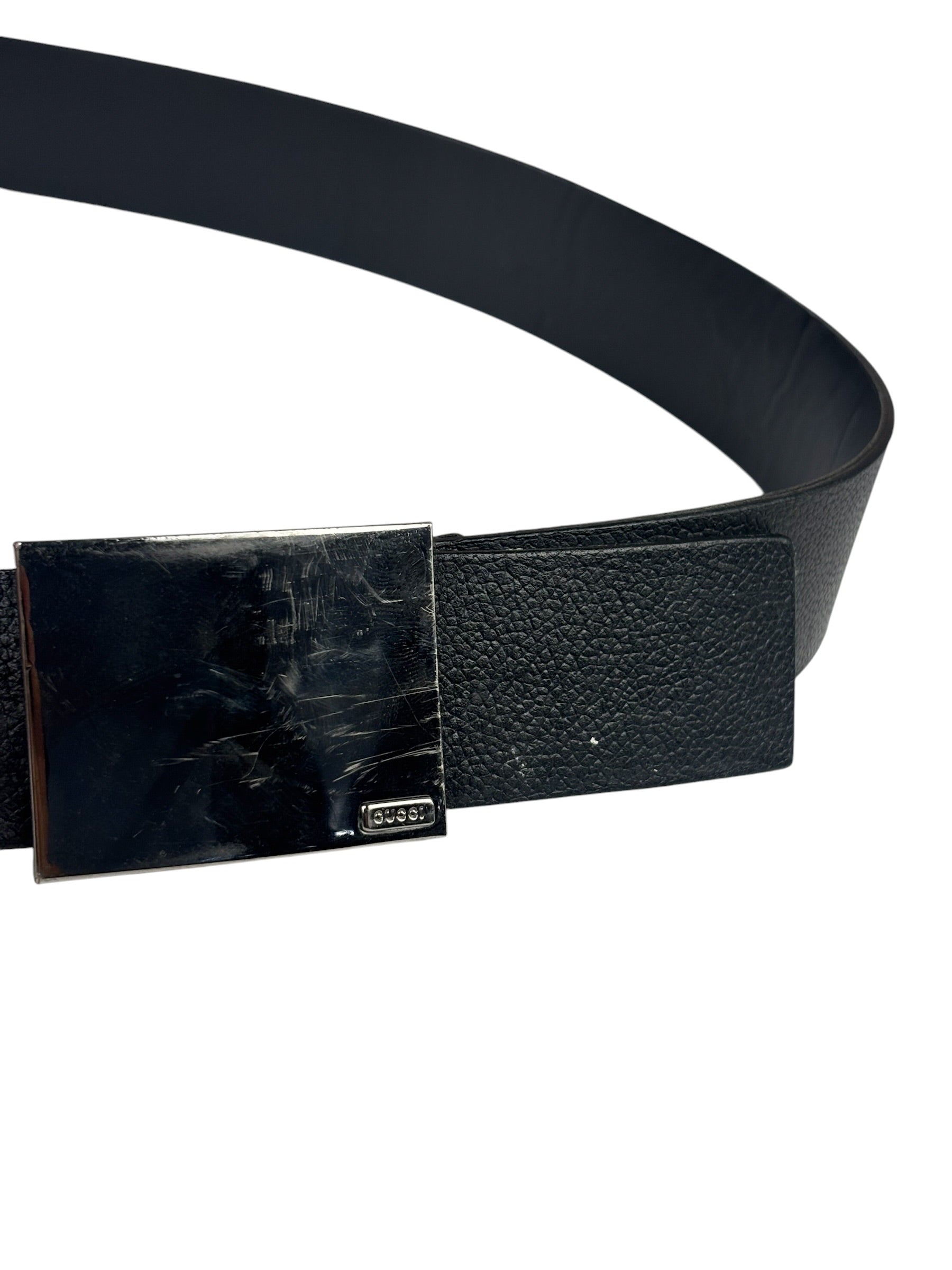 Gucci Silver-Toned G Belt