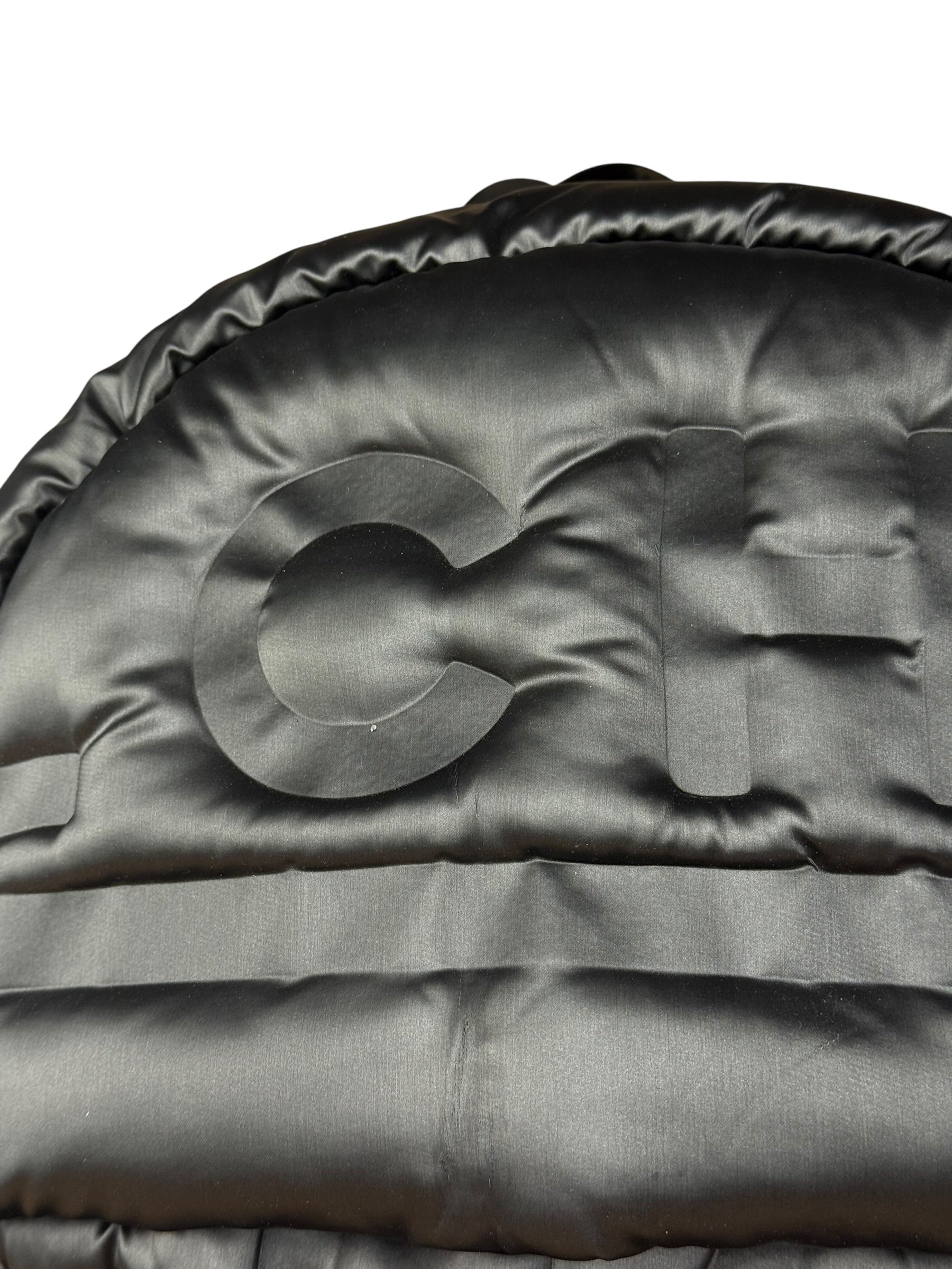 Chanel Black Nylon Puffer Doudoune Backpack 2018