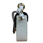 Chloé Mini Grey Croc Embossed C 2Way Bag