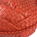 Bottega Veneta Orange Intrecciato Hobo Bag