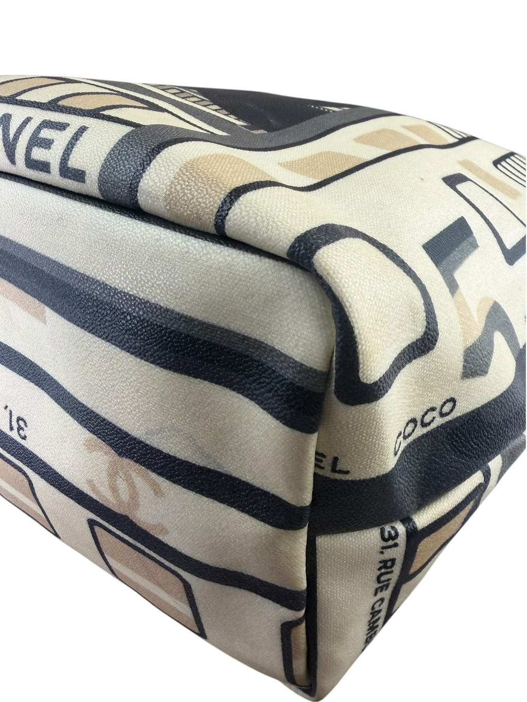 Chanel Colorblock Leather Le Train Shopping Tote 2006