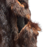 Vintage Brown Mink Fur Coat