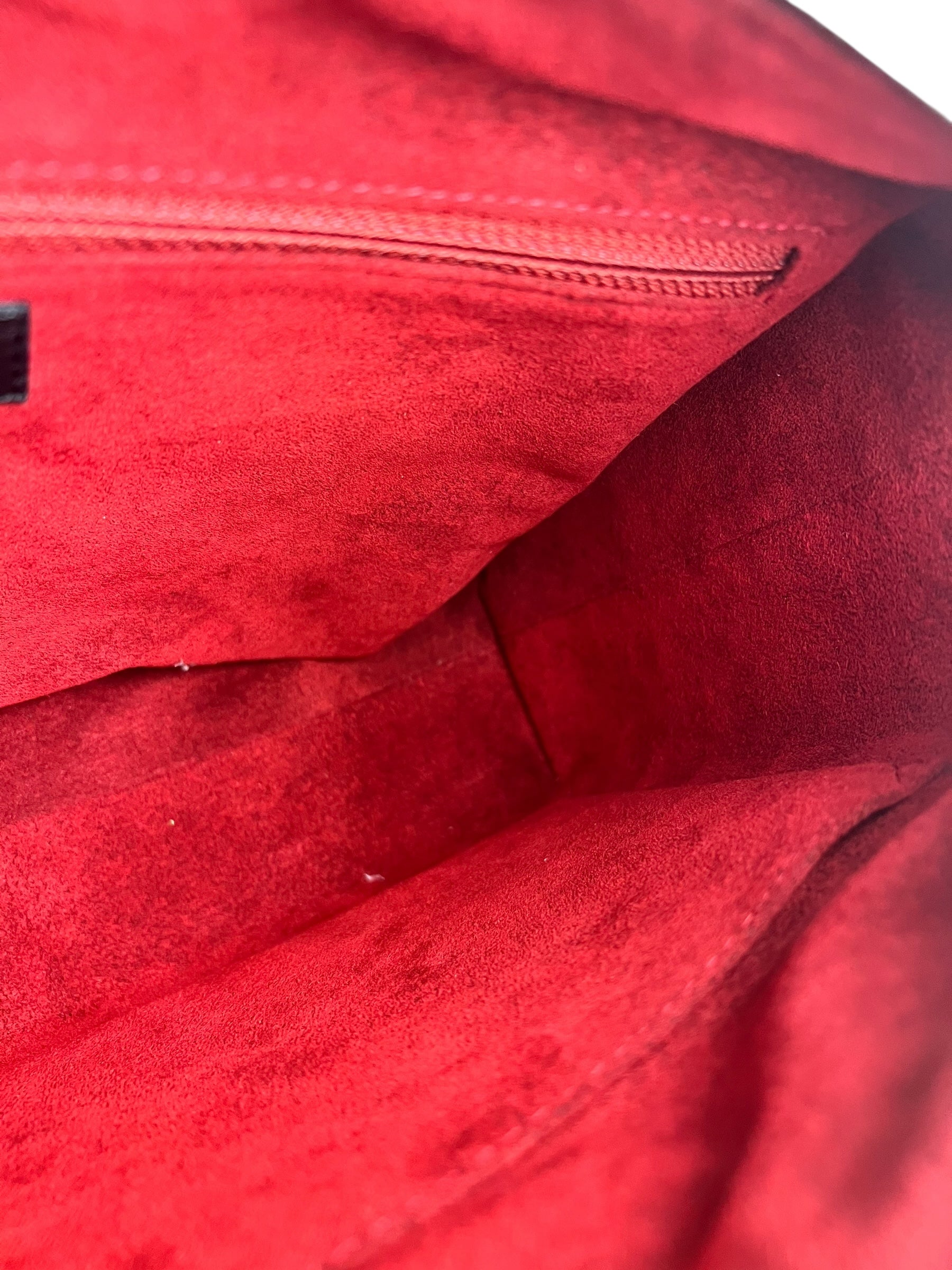 Chanel Black Patent Chocolate Bar Shoulder Bag '02