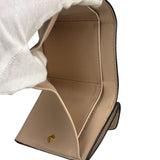 Fendi F Nude Pink Micro Trifold Wallet