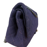 Chanel Purple Quilted 2.55 Reissue Double Flap Bag 2012