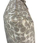 Coach Grey Patent Leather Signature Crossbody