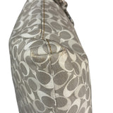 Coach Grey Patent Leather Signature Crossbody