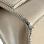 Balenciaga Beige Hourglass Top Handle Bag