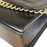 Chanel Black Leather Paris-Cuba Click Flap Bag 2017