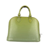 Louis Vuitton Green Patent Epi Alma Handbag