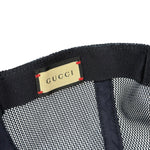 Gucci Trucker Hat Navy Blue