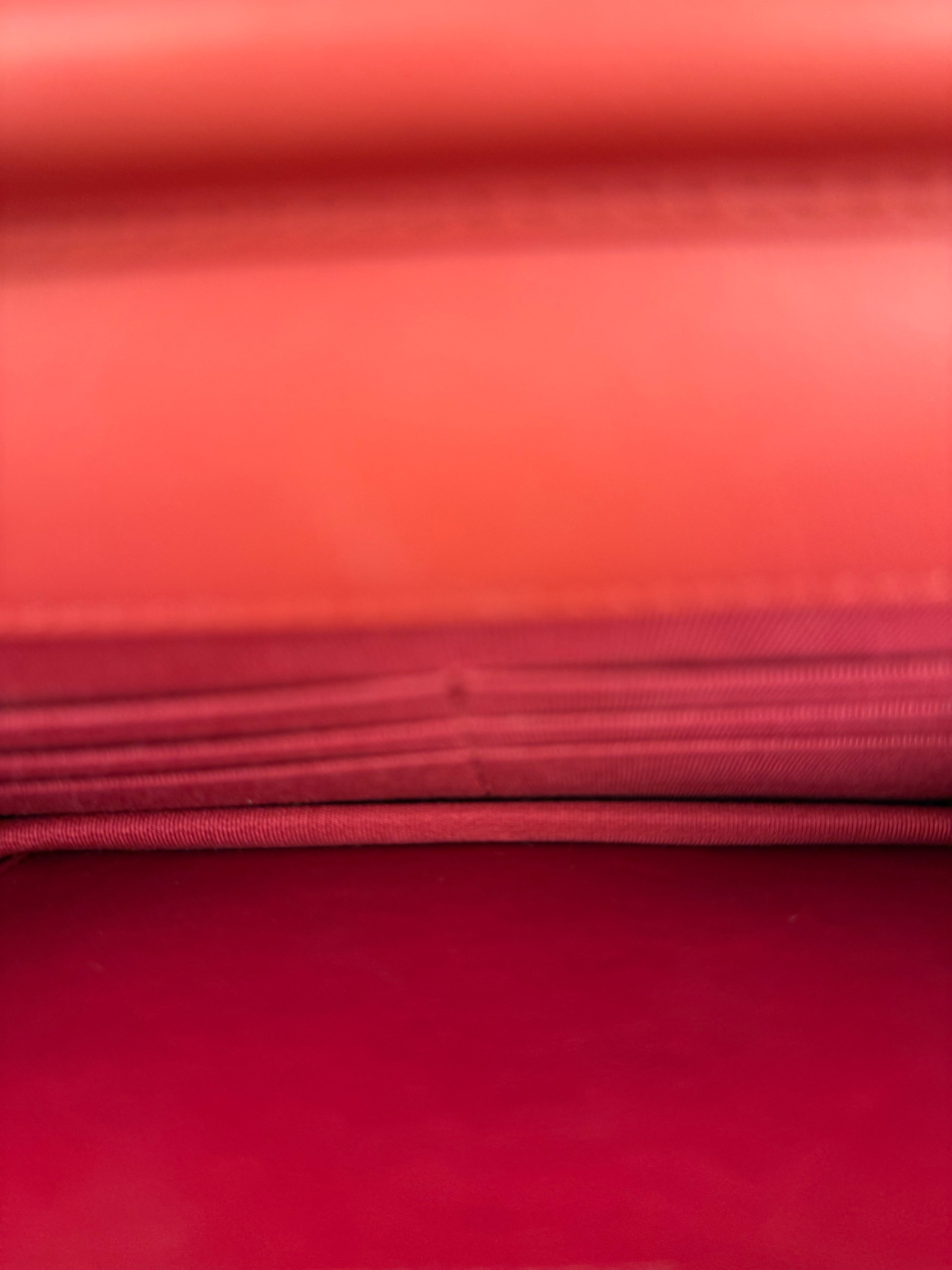 Chanel Pink Leather Wallet on Chain Crossbody Bag 2017