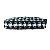 Versace Black/White Tweed Pochette