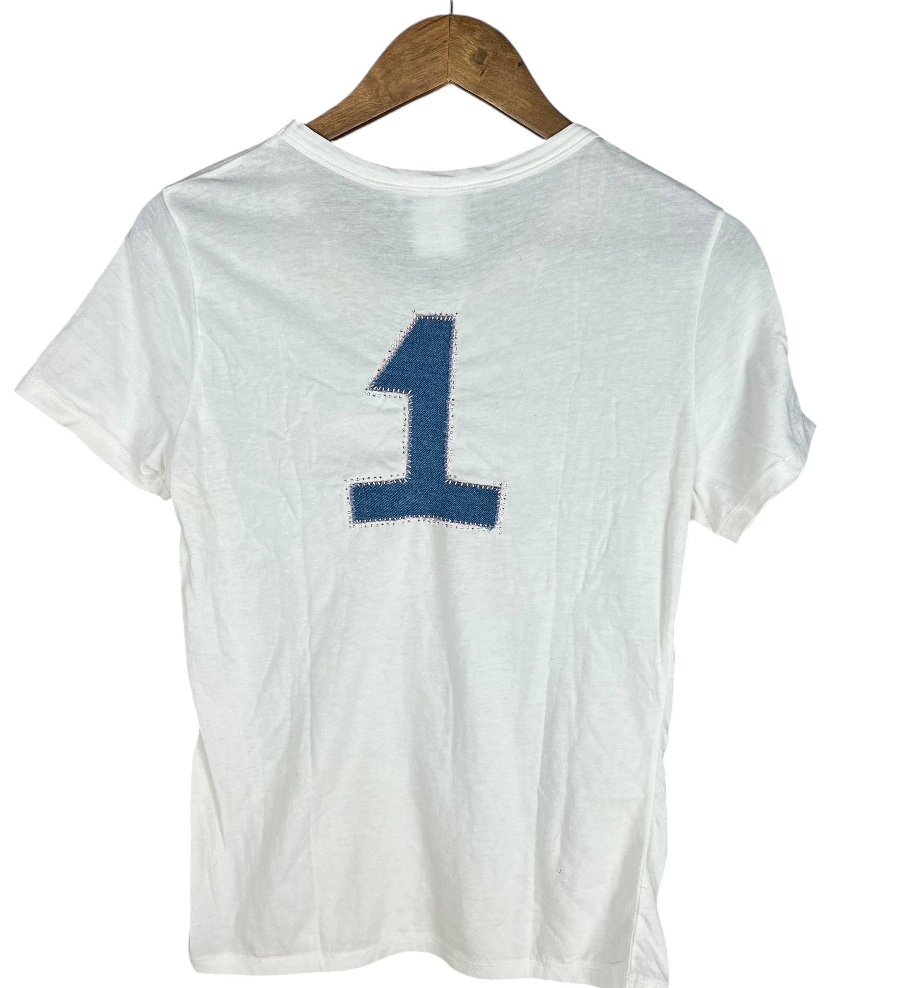 Dior Ja'Dior Denim Patch Tee Shirt