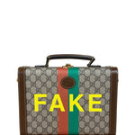 Gucci GG Supreme Fake/Not Savoy Beauty Case Crossbody