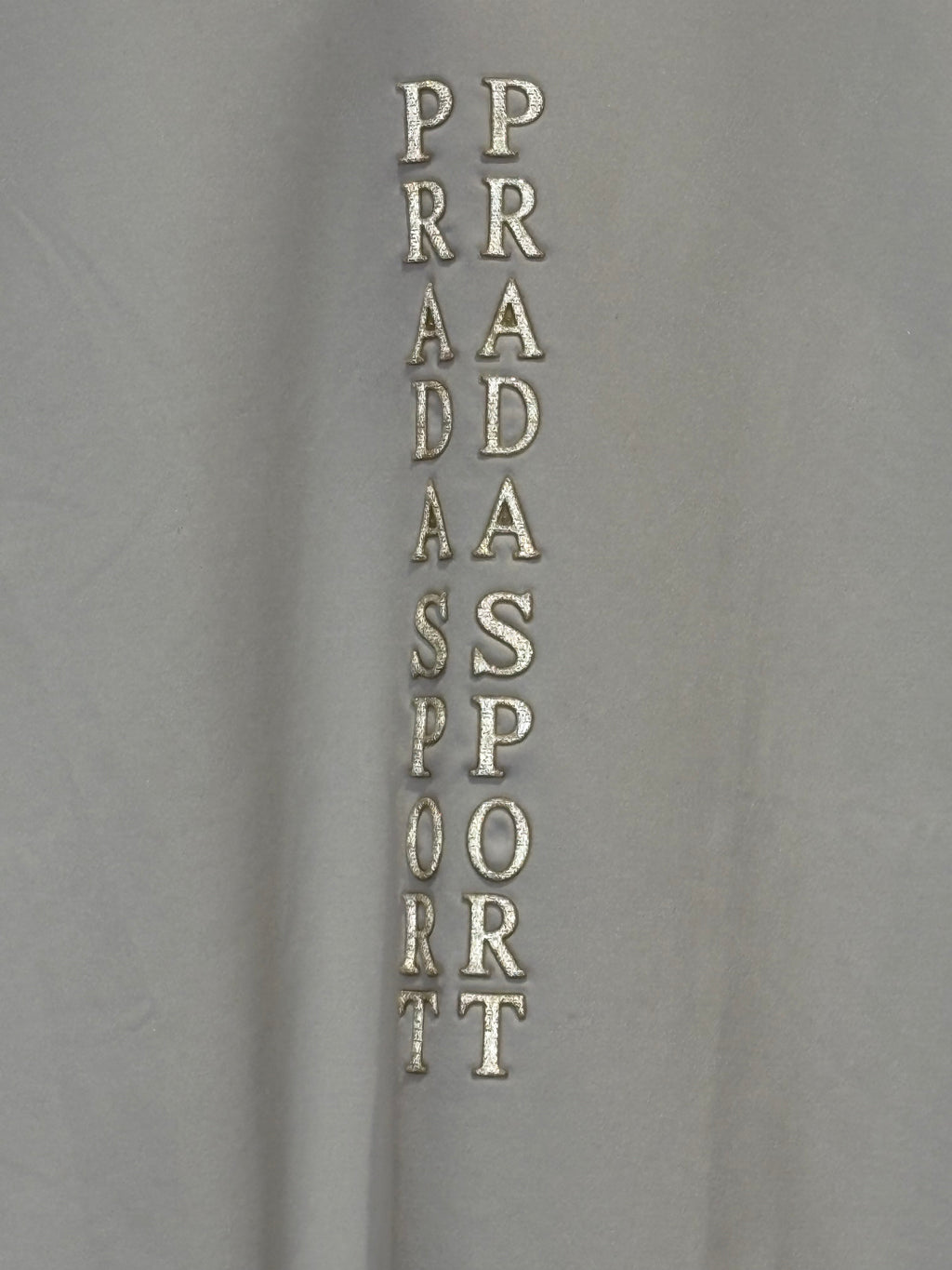 Prada Sport Logo Short Sleeve Top Ivory