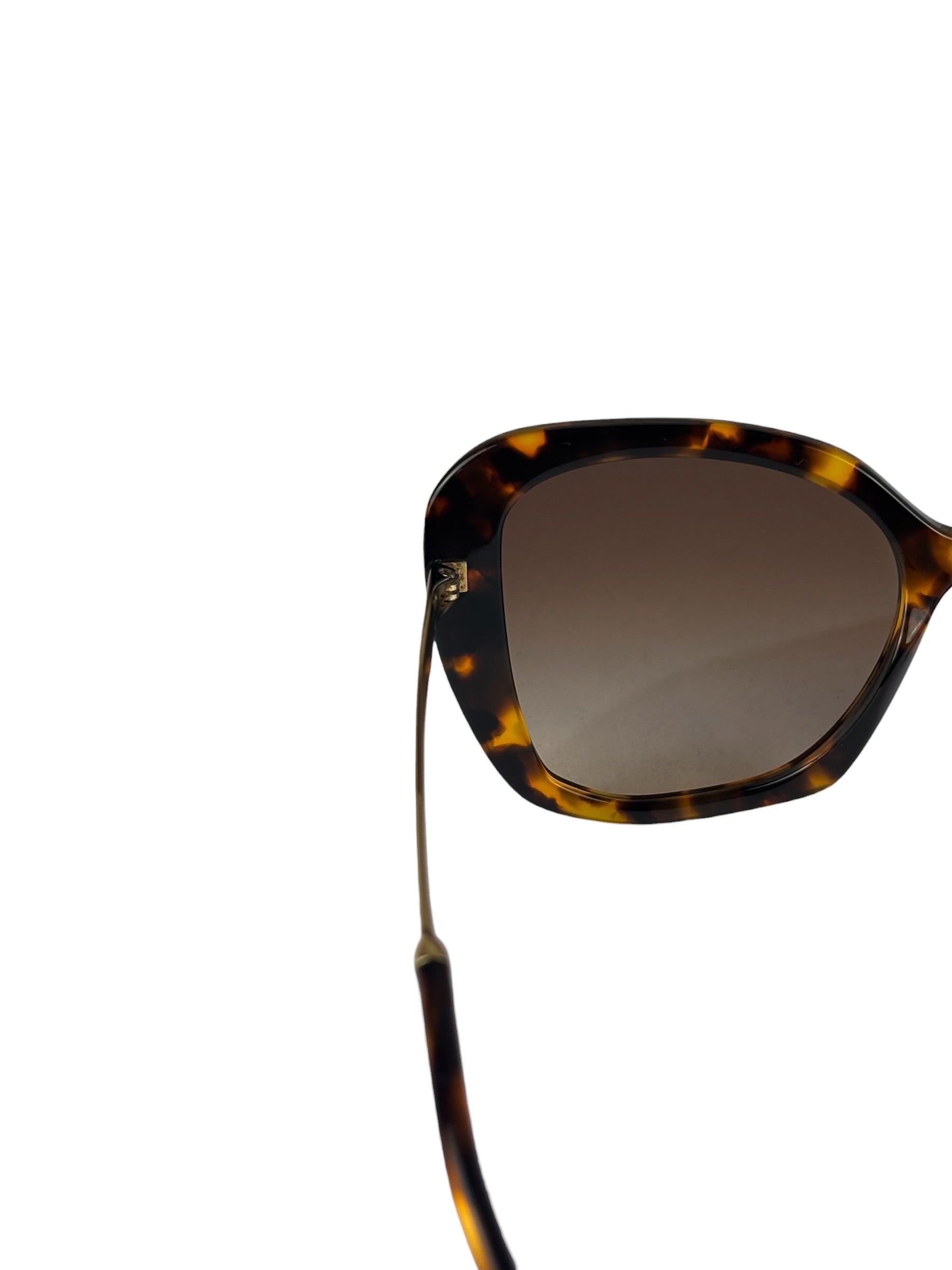 Prada Tortoise Shell SPY 03Y Oversized Butterfly Sunglasses