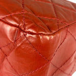 Chanel Red Quilted Leather 2.55 Reissue Double Flap Bag 2010