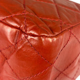 Chanel Red Quilted Leather 2.55 Reissue Double Flap Bag 2010