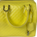Louis Vuitton Yellow Damier Facette Cube Speedy 20