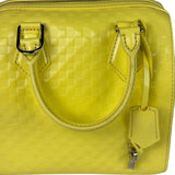 Louis Vuitton Yellow Damier Facette Cube Speedy 20