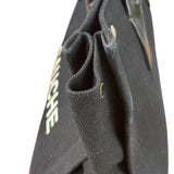 Yves Saint Laurent Black Rive Gauche Canvas Tote