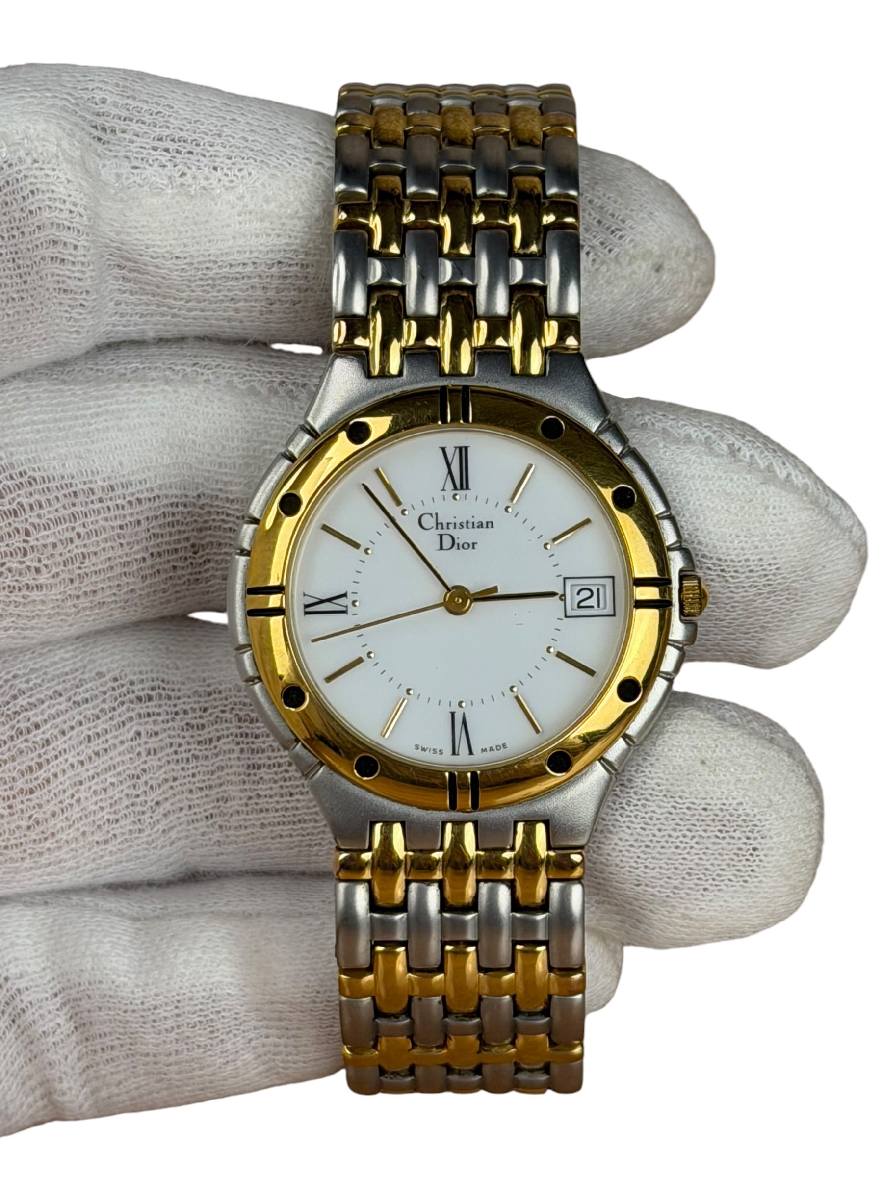 Dior 2tone White Dial Datejust