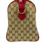 Gucci Beige/Red Leather GG Joy Boston Two-Way Bag