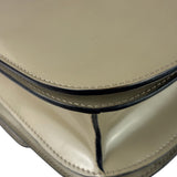 Celine Light Beige Patent Leather Classic Box Shoulder Bag