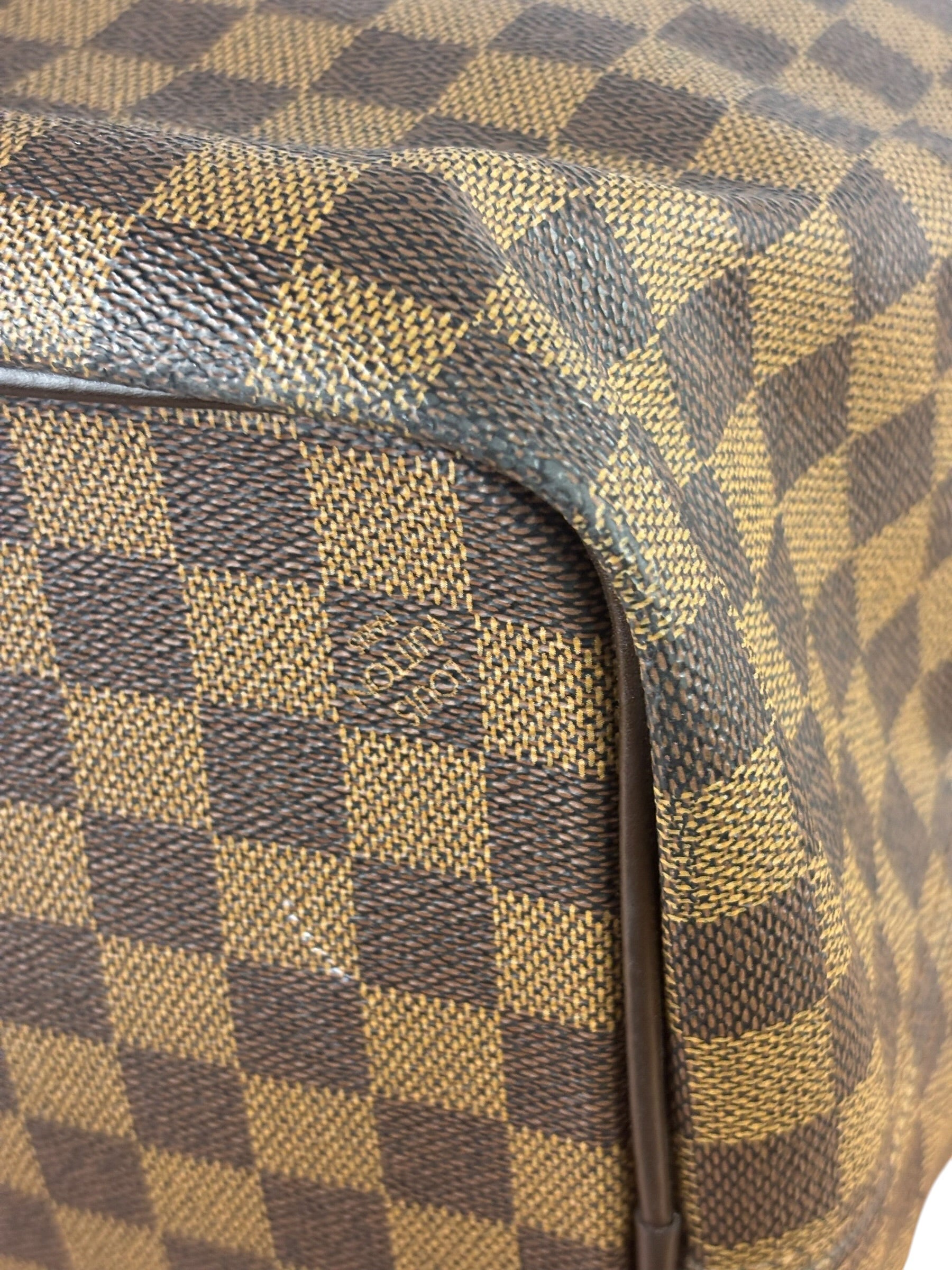 Louis Vuitton Damier Ebene Greenwich Travel Handbag GM