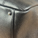 Chanel Black Leather Chocolate Bar Shoulder Bag 2004