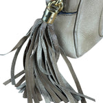 Gucci Brown Suede Soho Disco Crossbody Beige