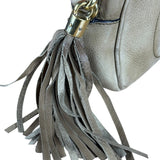 Gucci Brown Suede Soho Disco Crossbody Beige