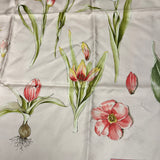 Tiffany & Co. Pink Rose Petal Silk Scarf