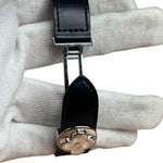 Louis Vuitton Black Leather Wish Bracelet